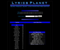 ไลริคเพลเน็ต - lyricsplanet.com