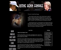 จัสติน เฮนิน - geocities.com/my_henin