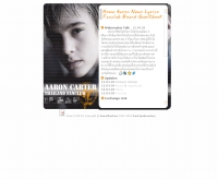 แอรอน คาร์เตอร์ (Aaron Carter) - aaronthaifans.cjb.net