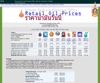 ราคาน้ำมันวันนี้ - eppo.go.th/retail_prices.html