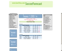 ซอคเกอร์ฟอแคส - geocities.com/soccerforecast