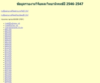 รายงานวิจัยและวิทยานิพนธ์ปี 2546-2547 - dnp.go.th/researchandthesis/index.htm