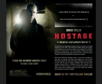 ภาพยนตร์เรื่อง Hostage - miramax.com/hostage/