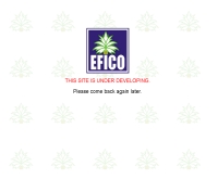 บริษัท อิเธอนัล ไฟเบอร์ อินดัสทรี จำกัด - efico.co.th/