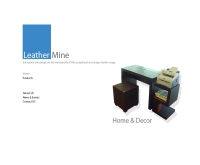 บริษัท เลเธอร์มายน์ จำกัด - leathermine.com