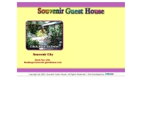 สุวิเนียร์ เกสต์เฮ้าส์ - souvenir-guesthouse.com