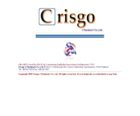 บริษัท คริสโก้ (ประเทศไทย) จำกัด - crisgo.com