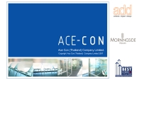 บริษัท เอชคอน ไทยแลนด์ จำกัด - aceconthailand.com