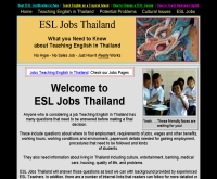 อีเอสแอลจ๊อบไทยแลนด์ - esljobsthailand.com