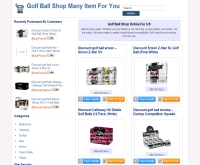 Golf Ball Shop Online For US - golfballforsale.com/